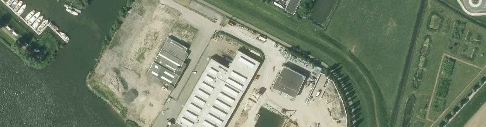 Luchtfoto van Bedrijventerrein Gors-Zuid