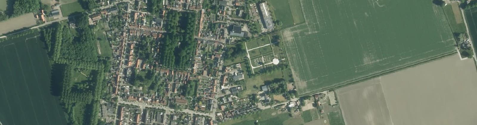 Luchtfoto van Kern Borssele