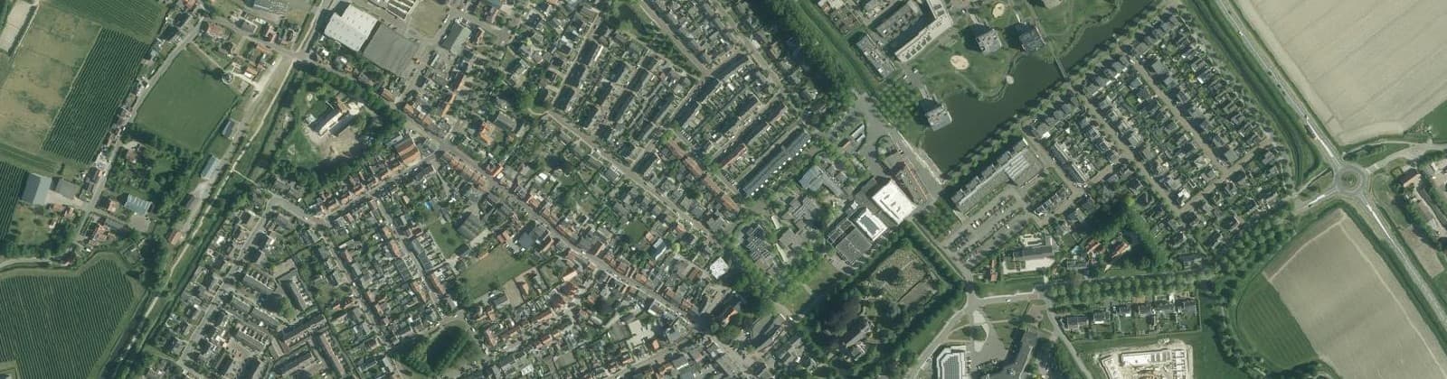 Luchtfoto van Kern Heinkenszand