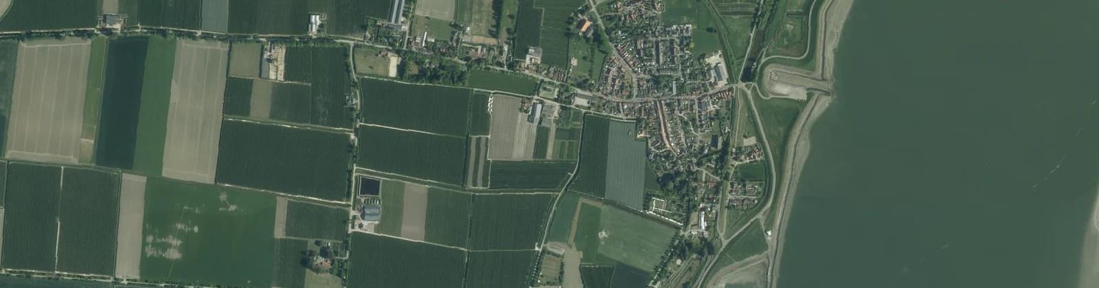 Luchtfoto van Kern Hoedekenskerke