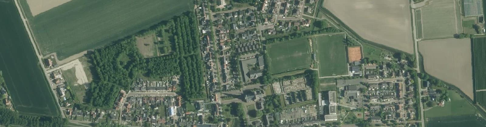 Luchtfoto van Kern 's-Heerenhoek