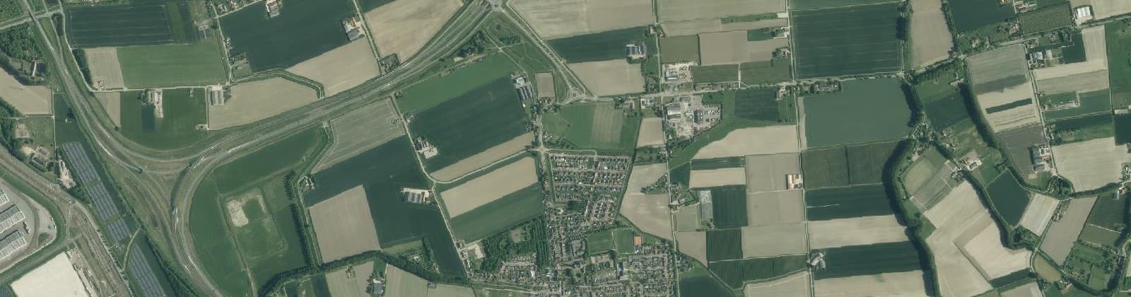 Luchtfoto van Buitengebied 's-Heerenhoek