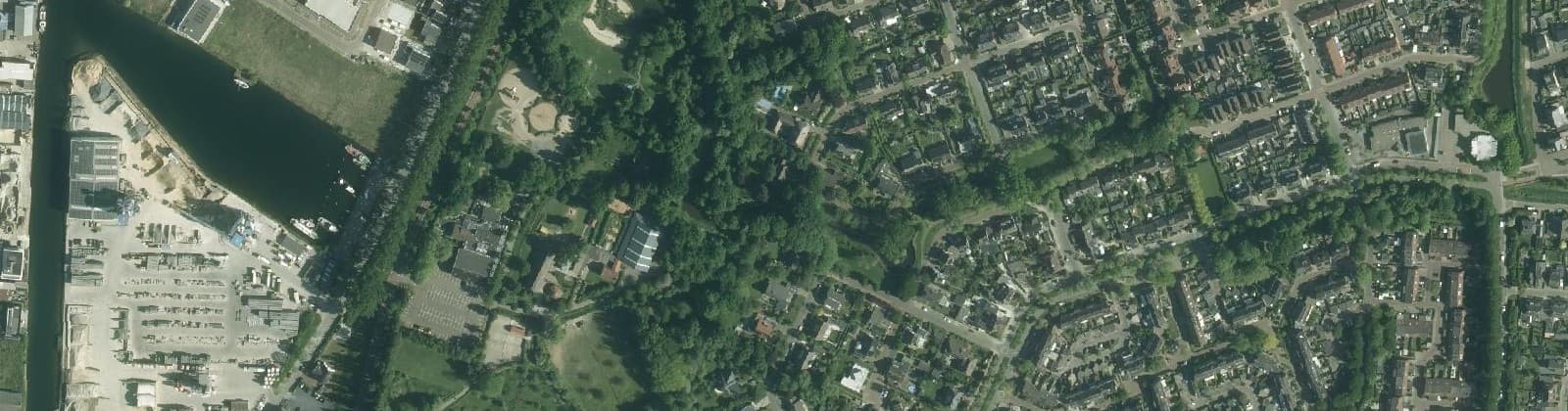 Luchtfoto van Goes-Noordoost