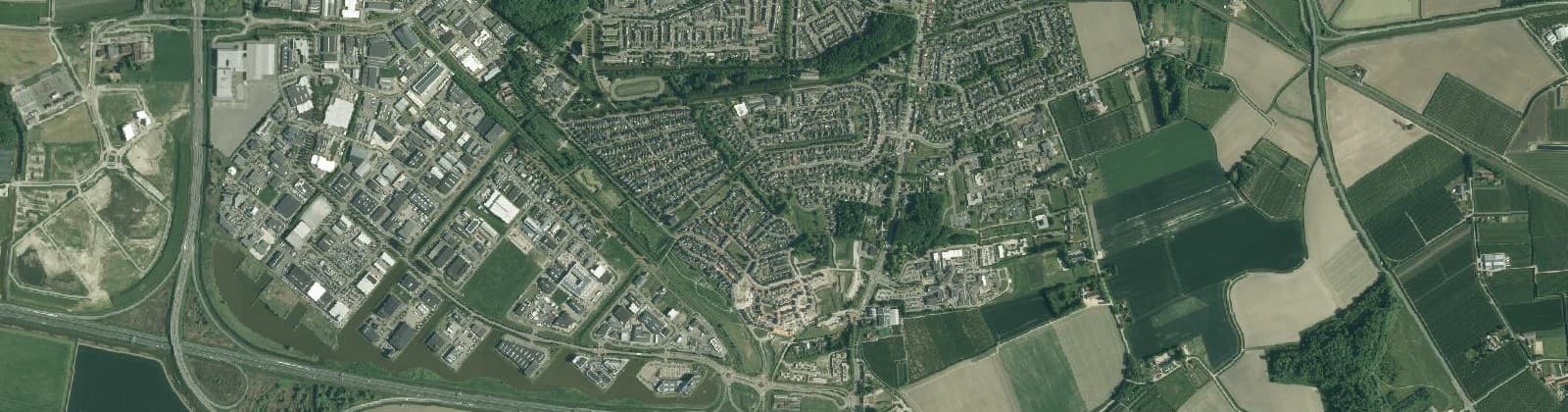 Luchtfoto van Overzuid