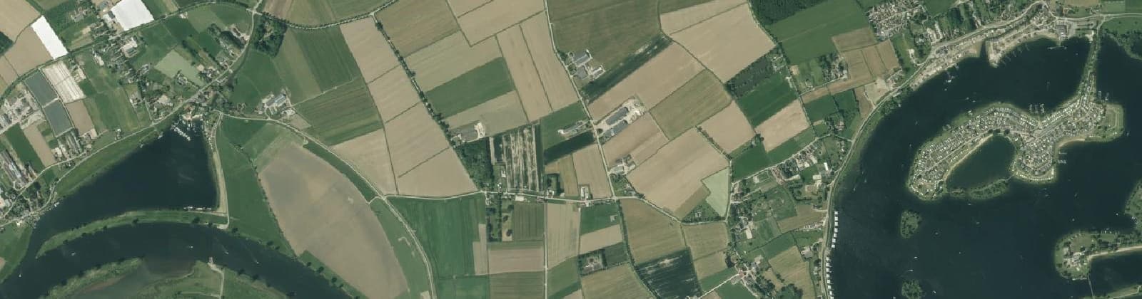 Luchtfoto van Buitengebied Maasbommel