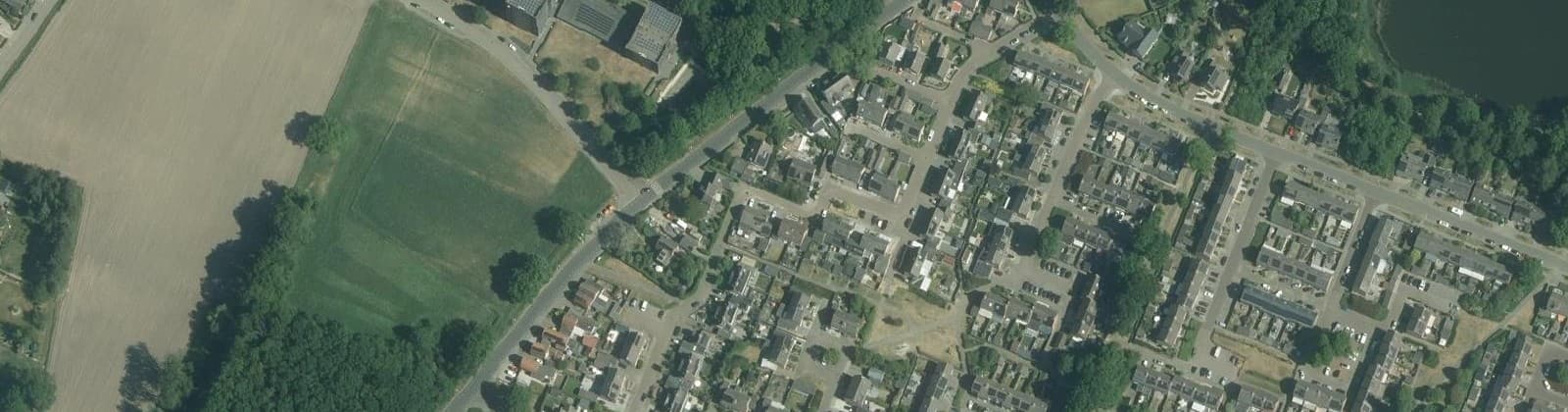 Luchtfoto van Linie