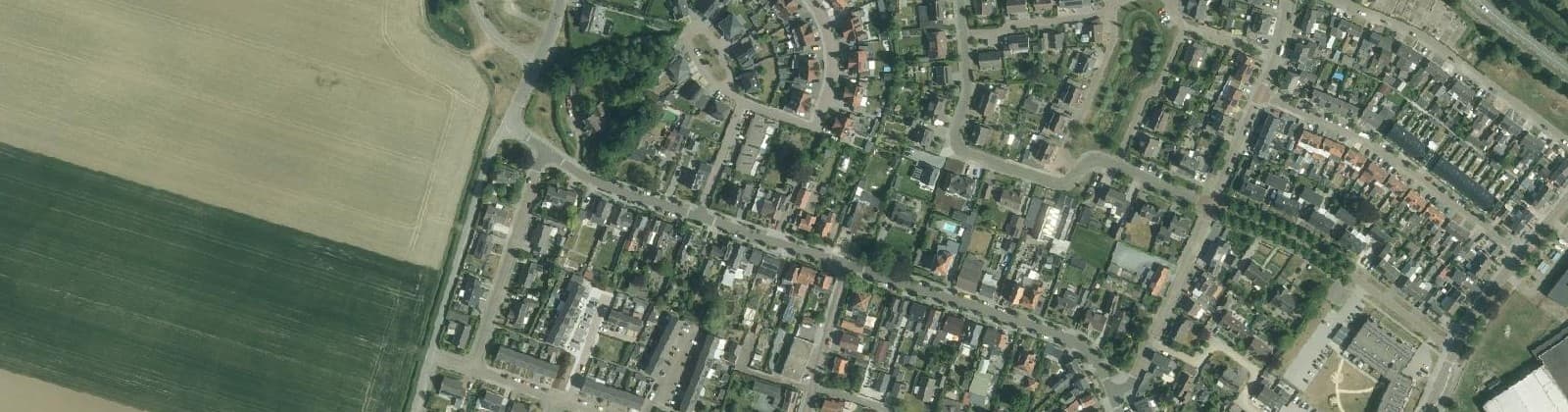 Luchtfoto van Polderken