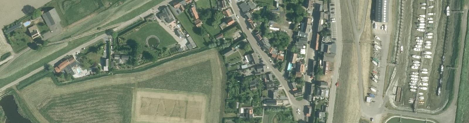 Luchtfoto van Paal
