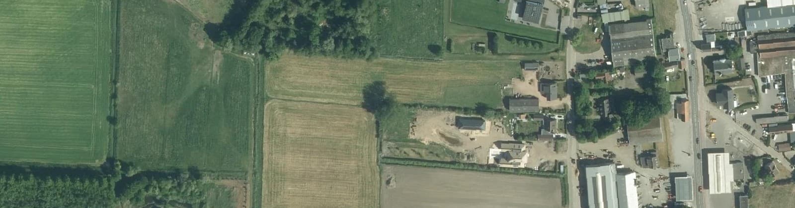 Luchtfoto van Kern Kapellebrug