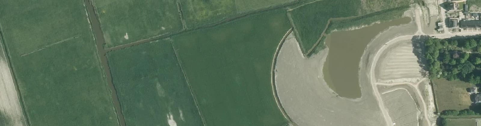 Luchtfoto van Rozenhof
