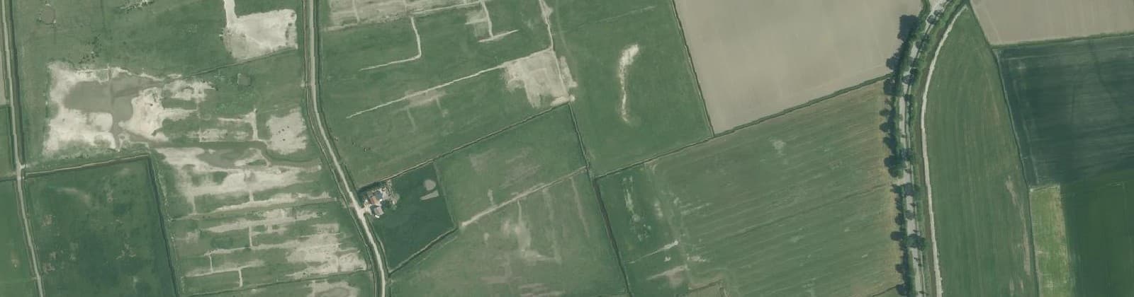 Luchtfoto van Pronkenburg