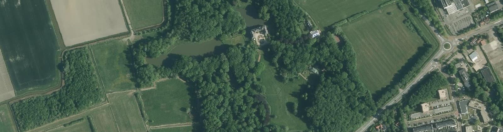 Luchtfoto van Ter Hooge