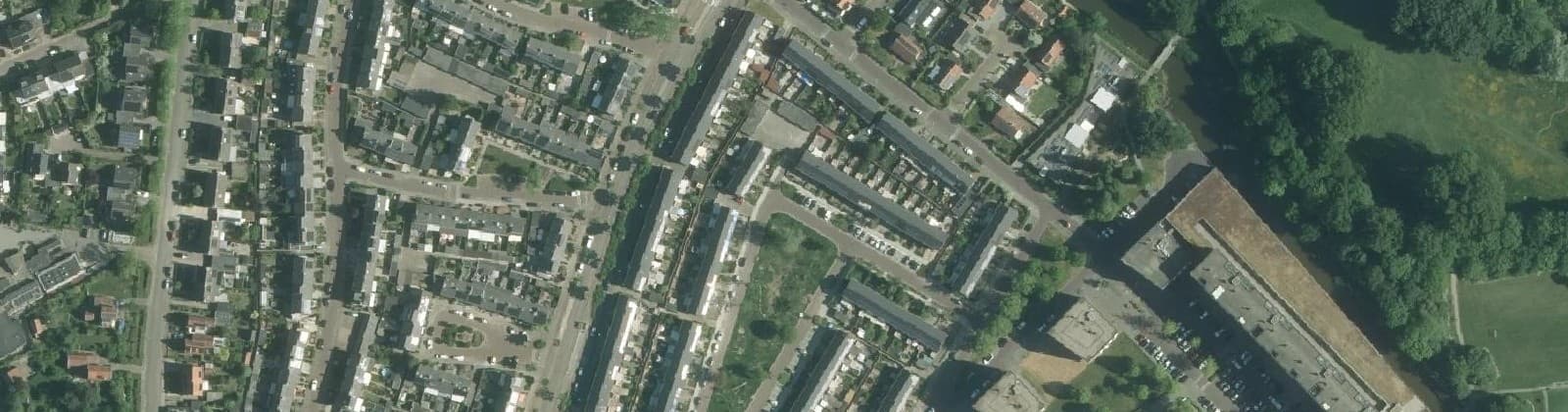 Luchtfoto van Magistraatwijk I