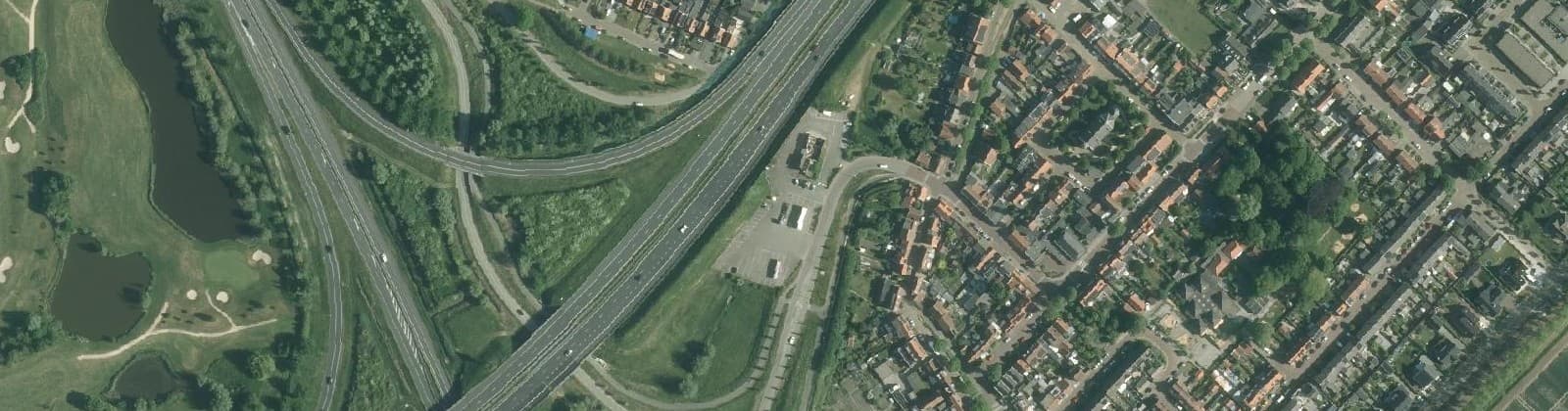 Luchtfoto van Nieuw- en Sint Joosland