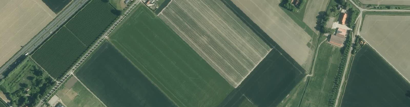 Luchtfoto van Middelburgschepolder