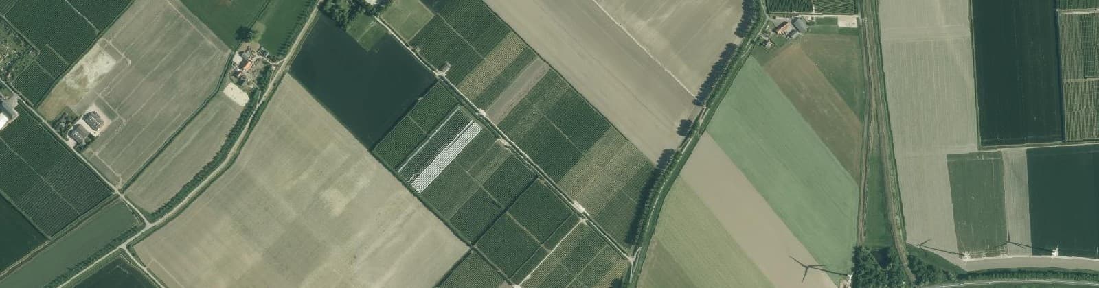 Luchtfoto van Derdeweg