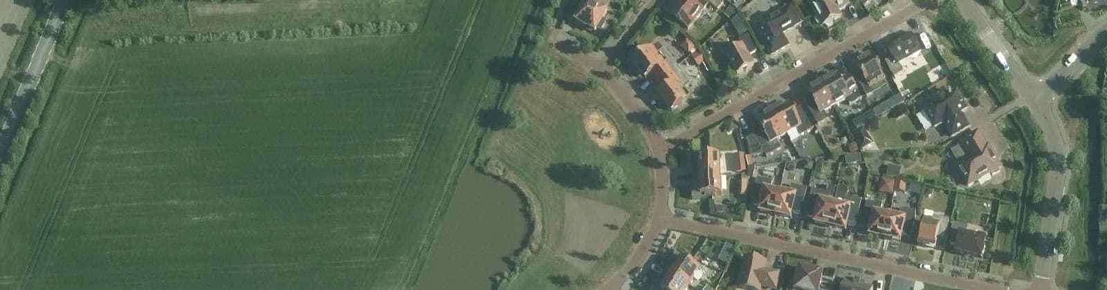 Luchtfoto van Hazenburg I