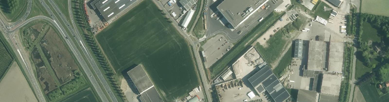 Luchtfoto van Kruiningen - Nishoek