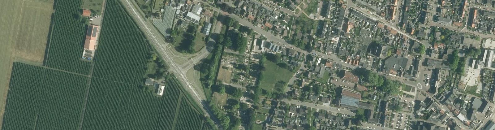 Luchtfoto van Krabbendijke - Rozeboom
