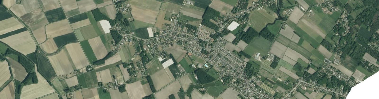 Luchtfoto van Kern Koewacht