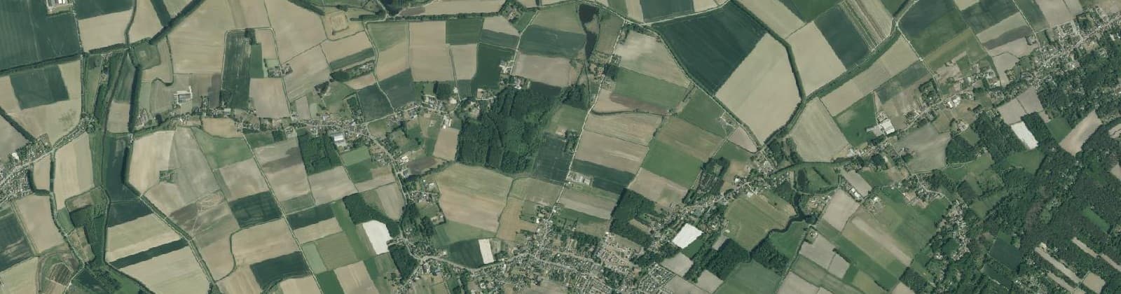Luchtfoto van Buitengebied Koewacht