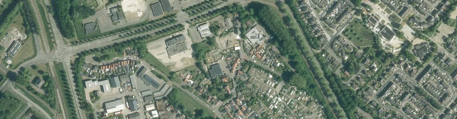 Luchtfoto van Driewegen