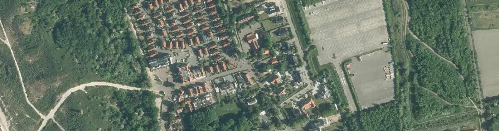 Luchtfoto van Dishoek