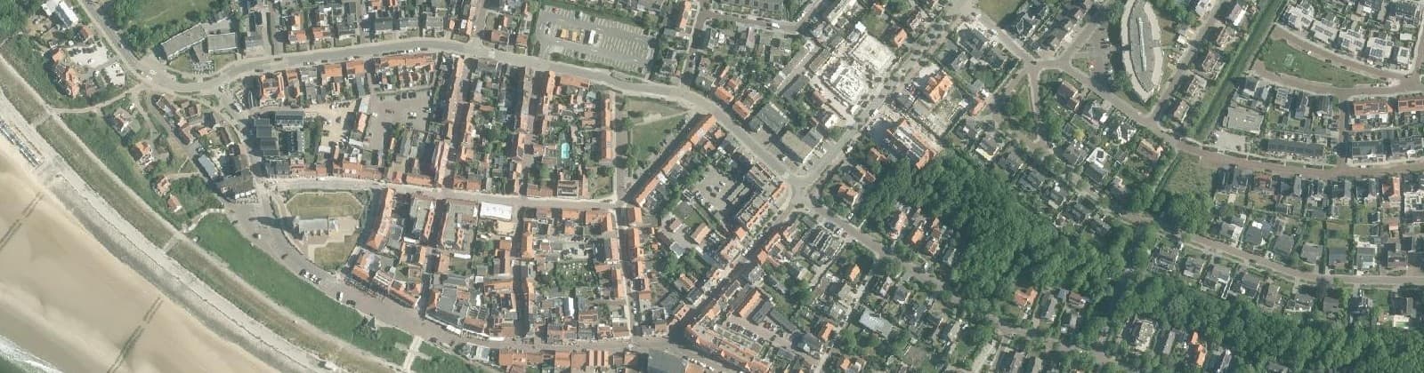 Luchtfoto van Zoutelande