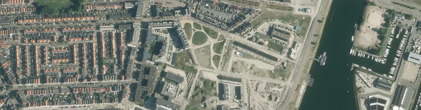 Luchtfoto van Scheldekwartier