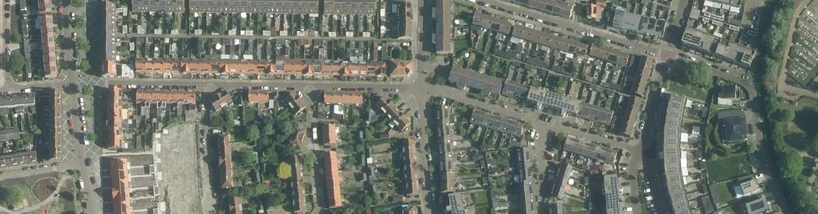 Luchtfoto van Bloemenlaan e.o. Oost