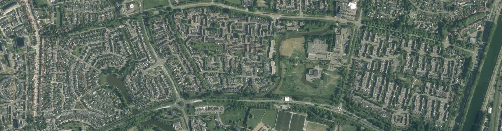 Luchtfoto van Bossenburgh - Weyevliet