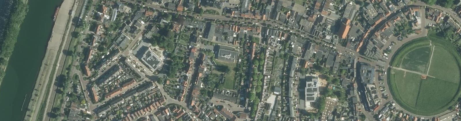 Luchtfoto van Kern Oost-Souburg West