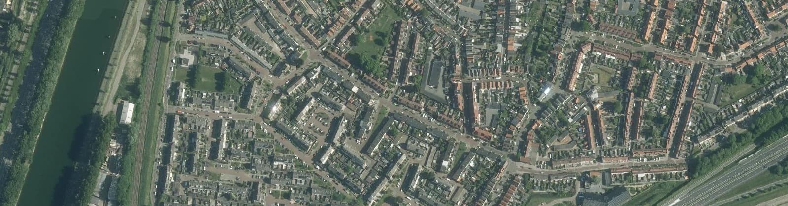 Luchtfoto van Zeewijksingel