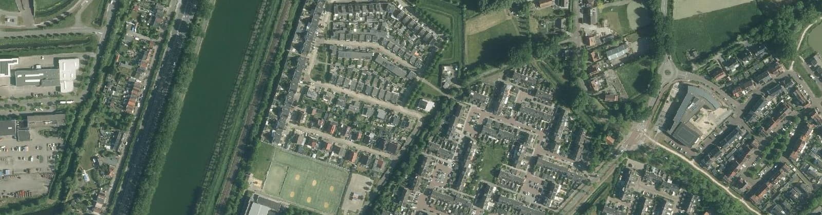 Luchtfoto van Schoonenburg - Groot Abeele