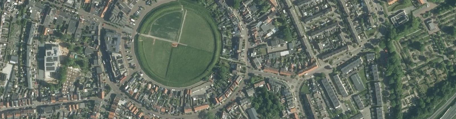 Luchtfoto van Kern Oost-Souburg Oost