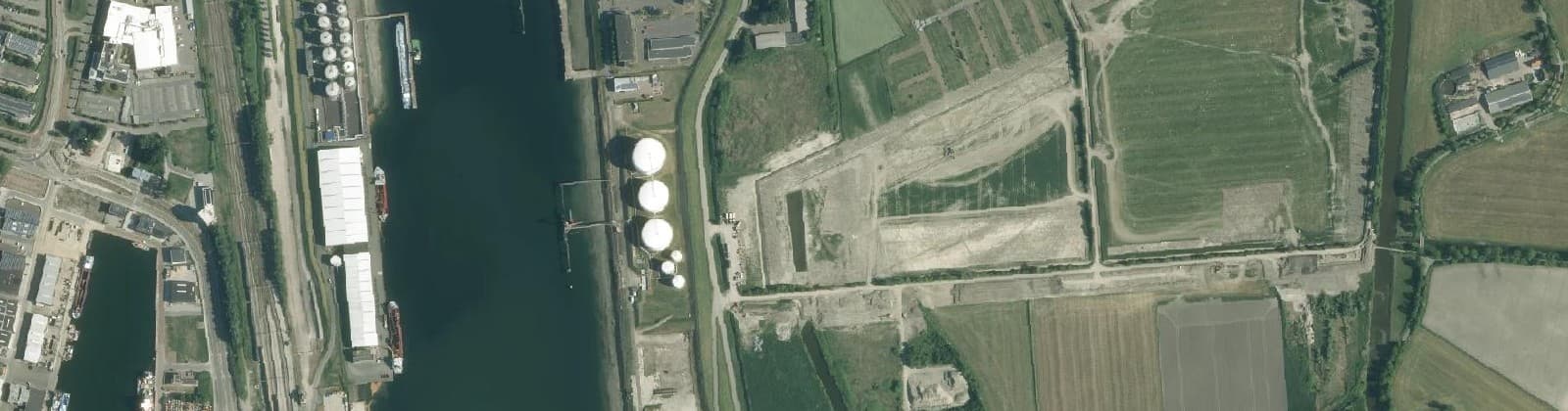 Luchtfoto van Buitenhaven