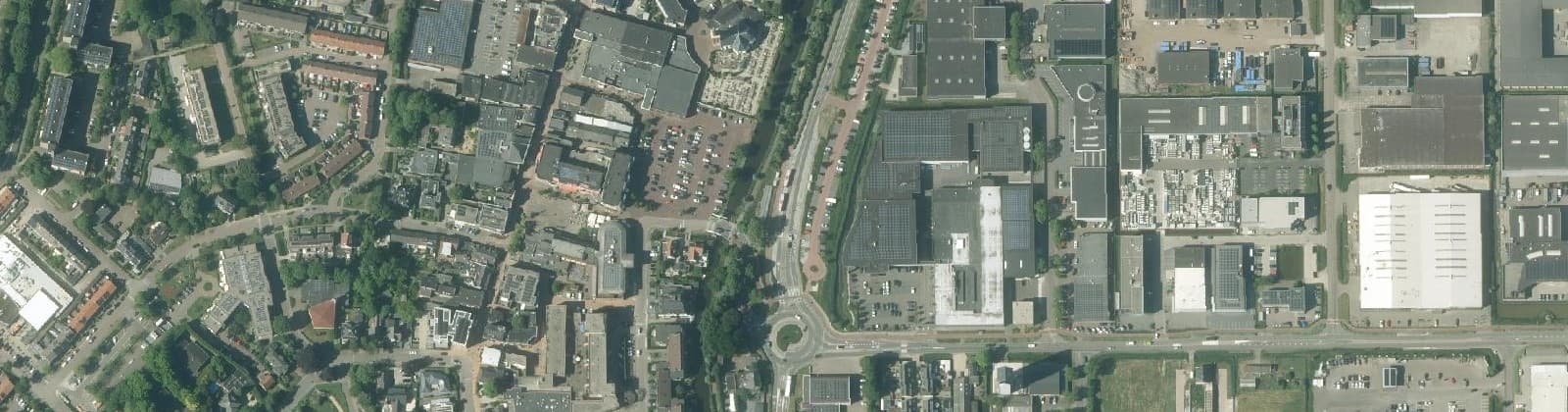 Luchtfoto van Mijdrecht Dorp