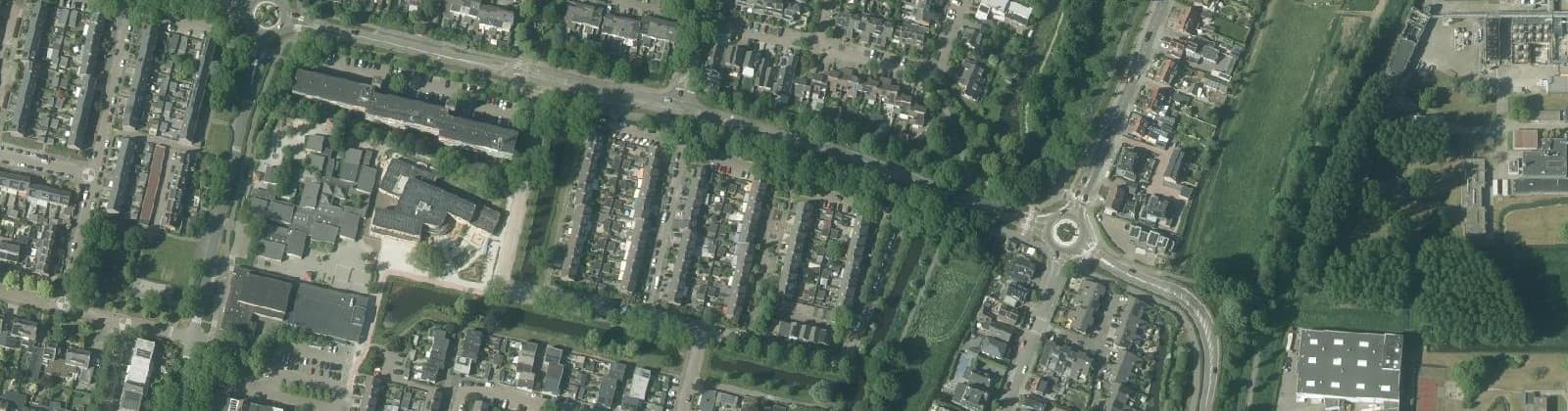 Luchtfoto van Hofland