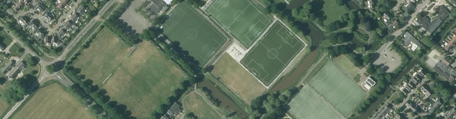 Luchtfoto van Sportpark Mijdrecht
