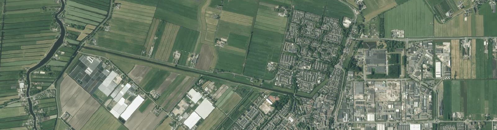 Luchtfoto van Mijdrecht Buitengebied
