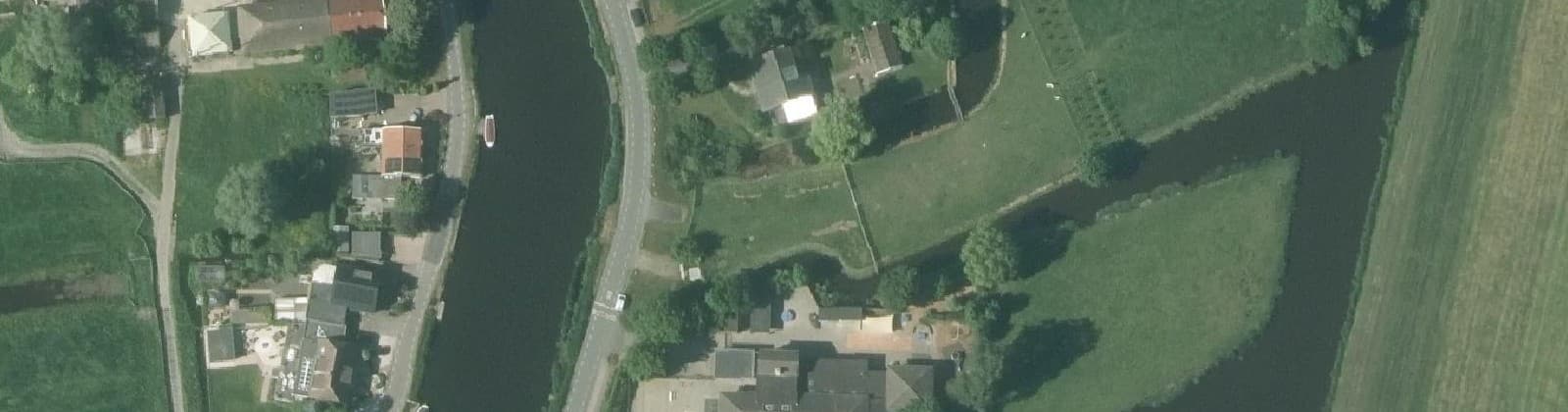 Luchtfoto van de Hoef