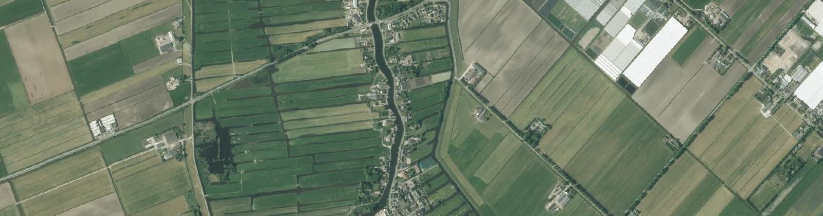 Luchtfoto van de Hoef Buitengebied