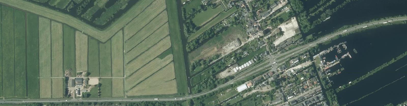 Luchtfoto van Vinkeveen Dorp