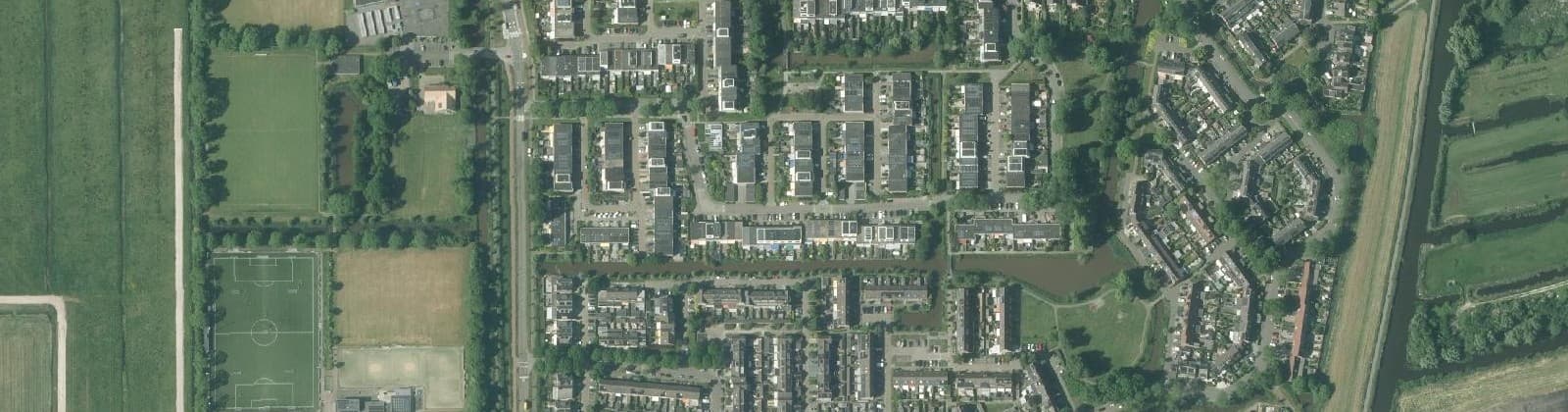 Luchtfoto van Zuiderwaard-Westerheul
