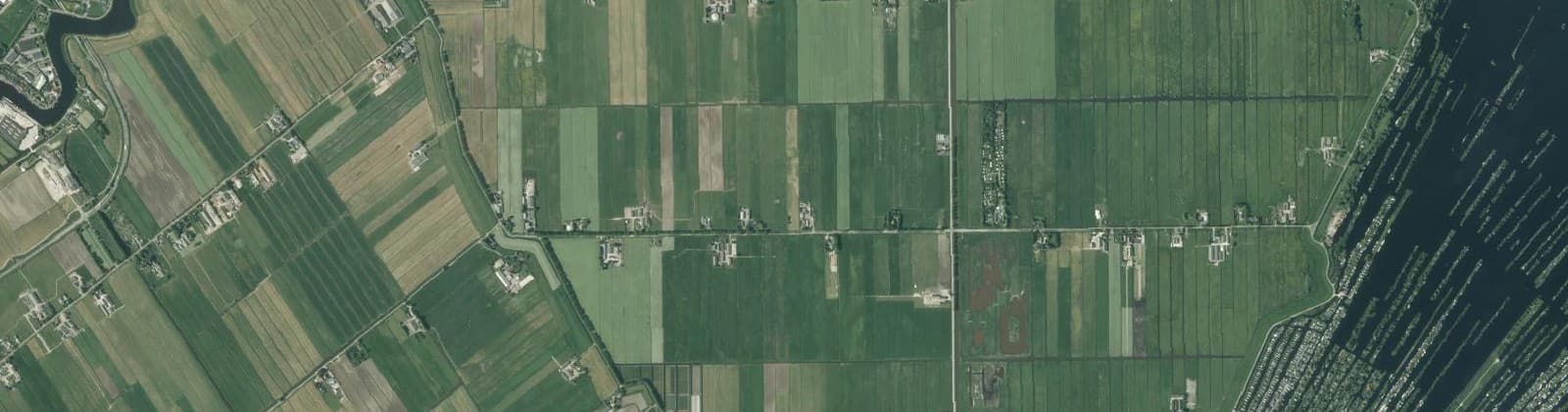 Luchtfoto van Waverveen Buitengebied