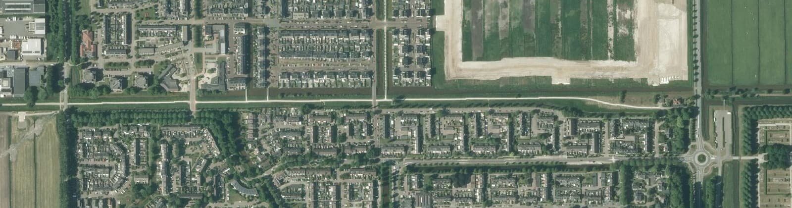 Luchtfoto van de Maricken-Veenzijde