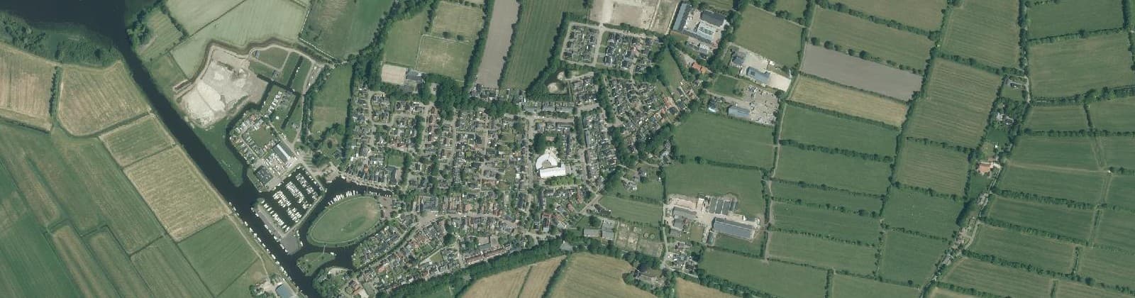 Luchtfoto van Eastermar