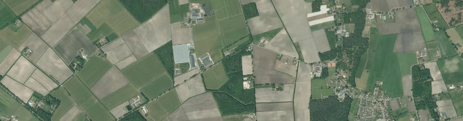 Luchtfoto van Kleine Heitrak