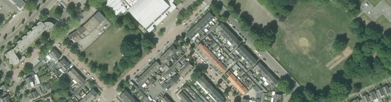 Luchtfoto van Nieuwe Bloemenbuurt
