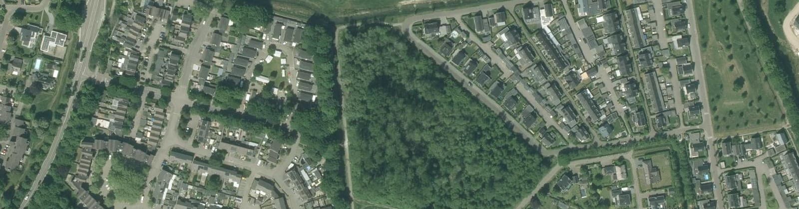 Luchtfoto van Loverbosch
